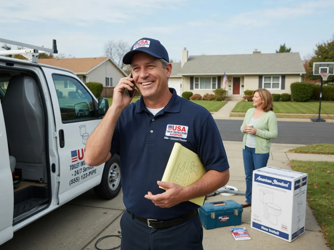 Toilet Installation Unity, WI FAQs